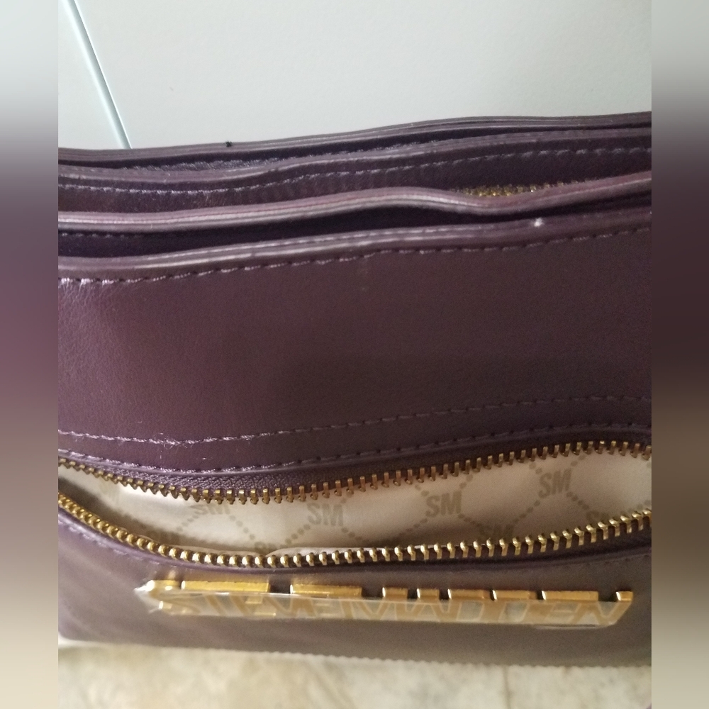 Steve Madden Beet Purple Crossbody Bag NWT - Picture 10 of 17
